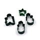 santa claus cookie cutter